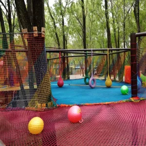 Tree Canopy Magic Net Platform for Outdoor Jungle Adventure Parks