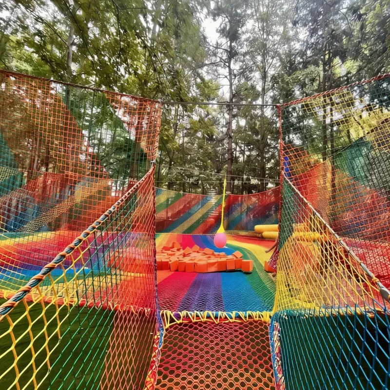 Kindergarten Outdoor Playground: Support customization of the jungle magic network