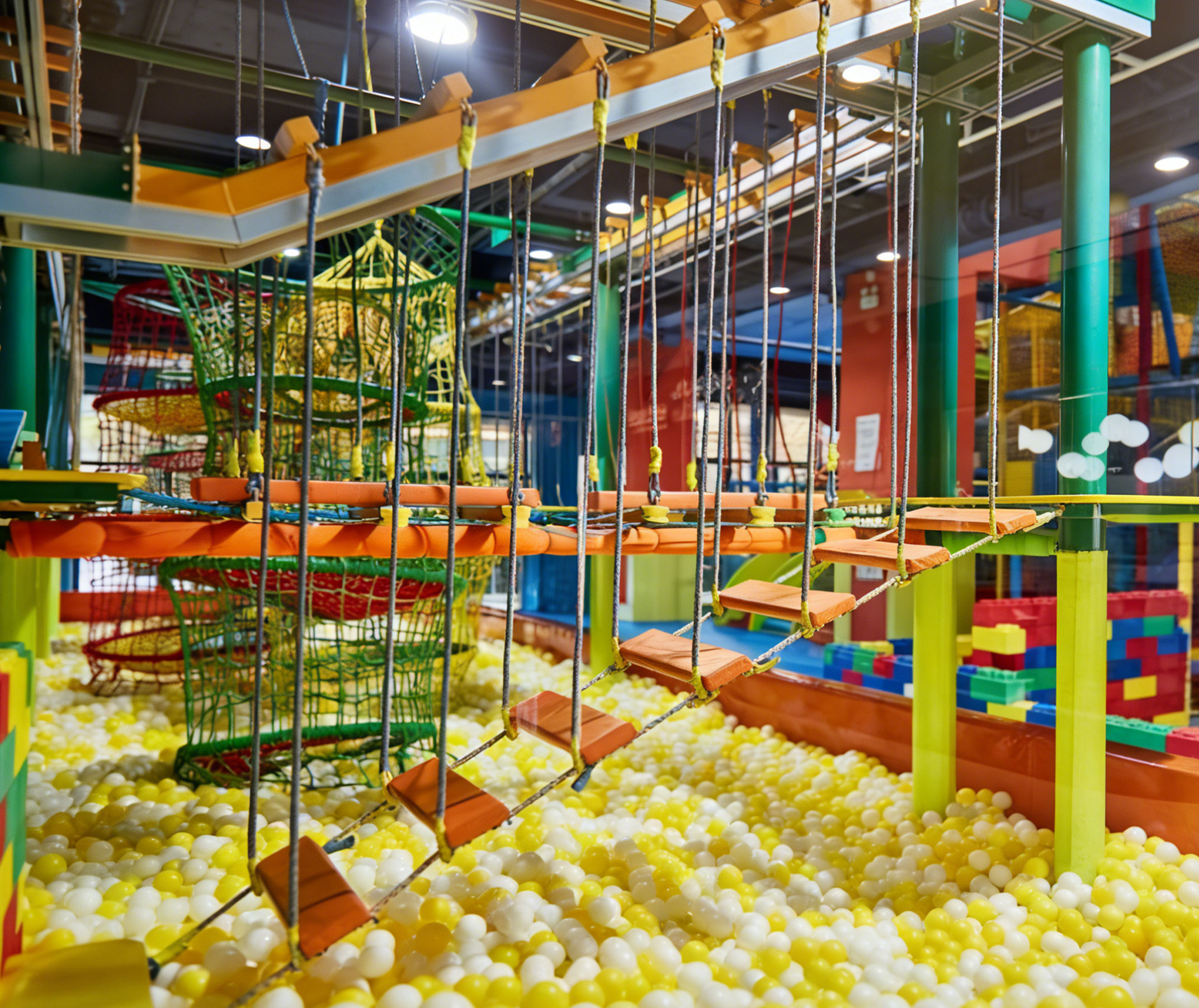 Modern Stylish Outdoor Playground Welcoming All Age Groups