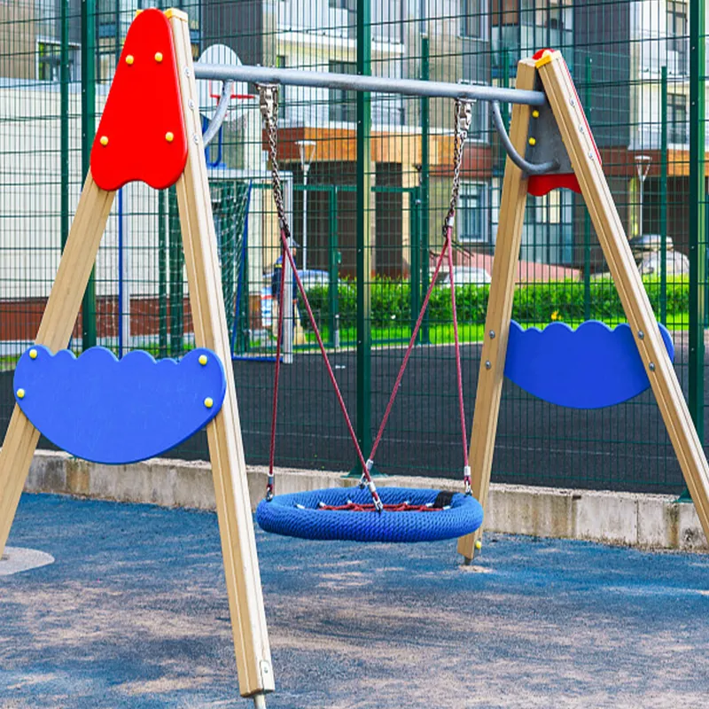 Colorful Round Disc Swing for Park and Playground
