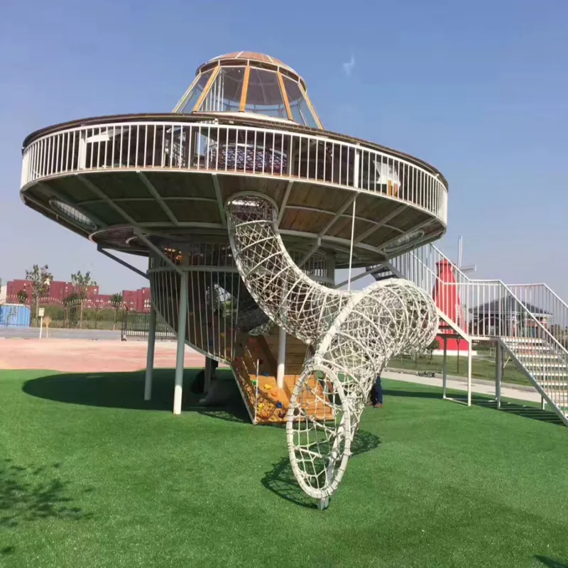 Commercial Outdoor Children's Playground for Amusement Areas