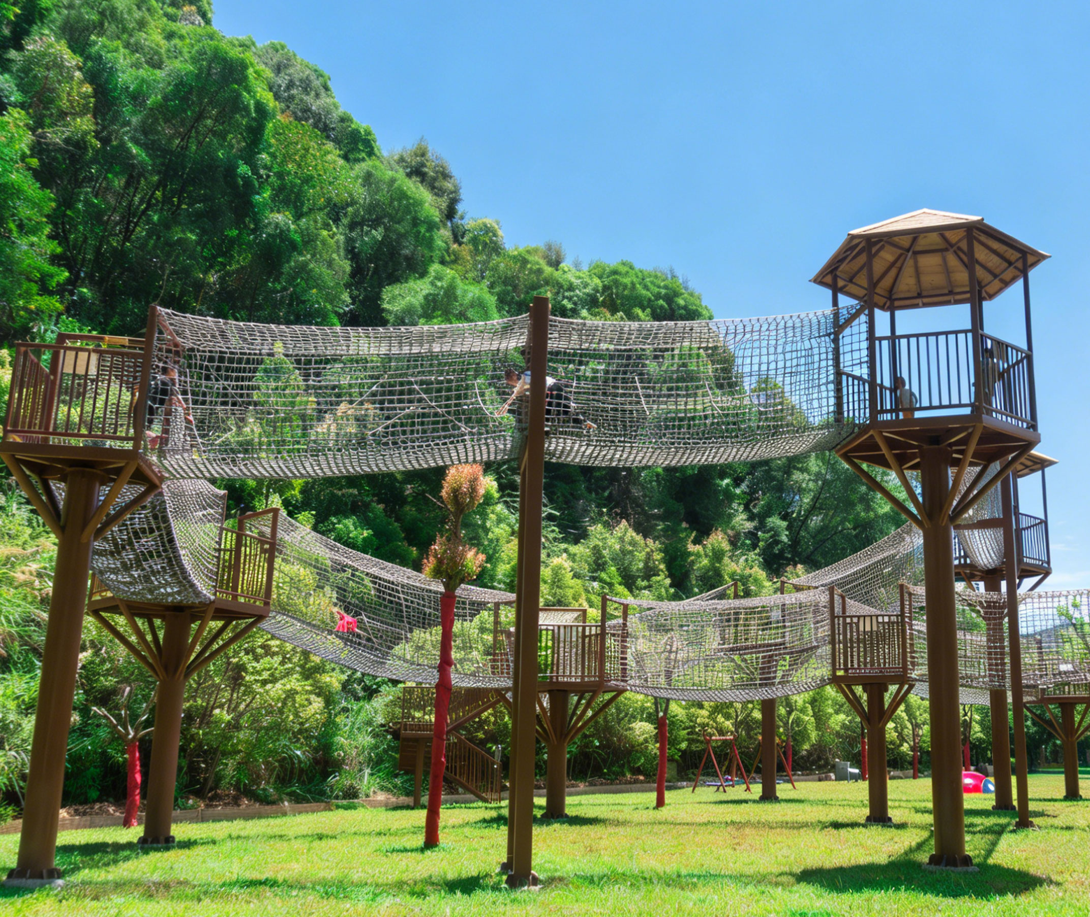 Vibrant Sensory Play Net Hanging Balls for Kids Interactive Play