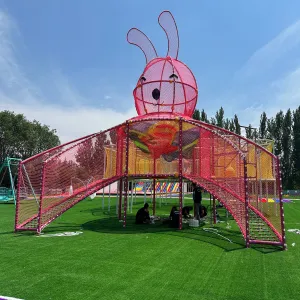 Rabbit-shaped Climbing Amusement Facility &ndash; Outdoor Kids Playground Equipment