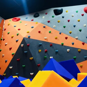 Secure Rock Climbing Anchor Point for Training & Competition