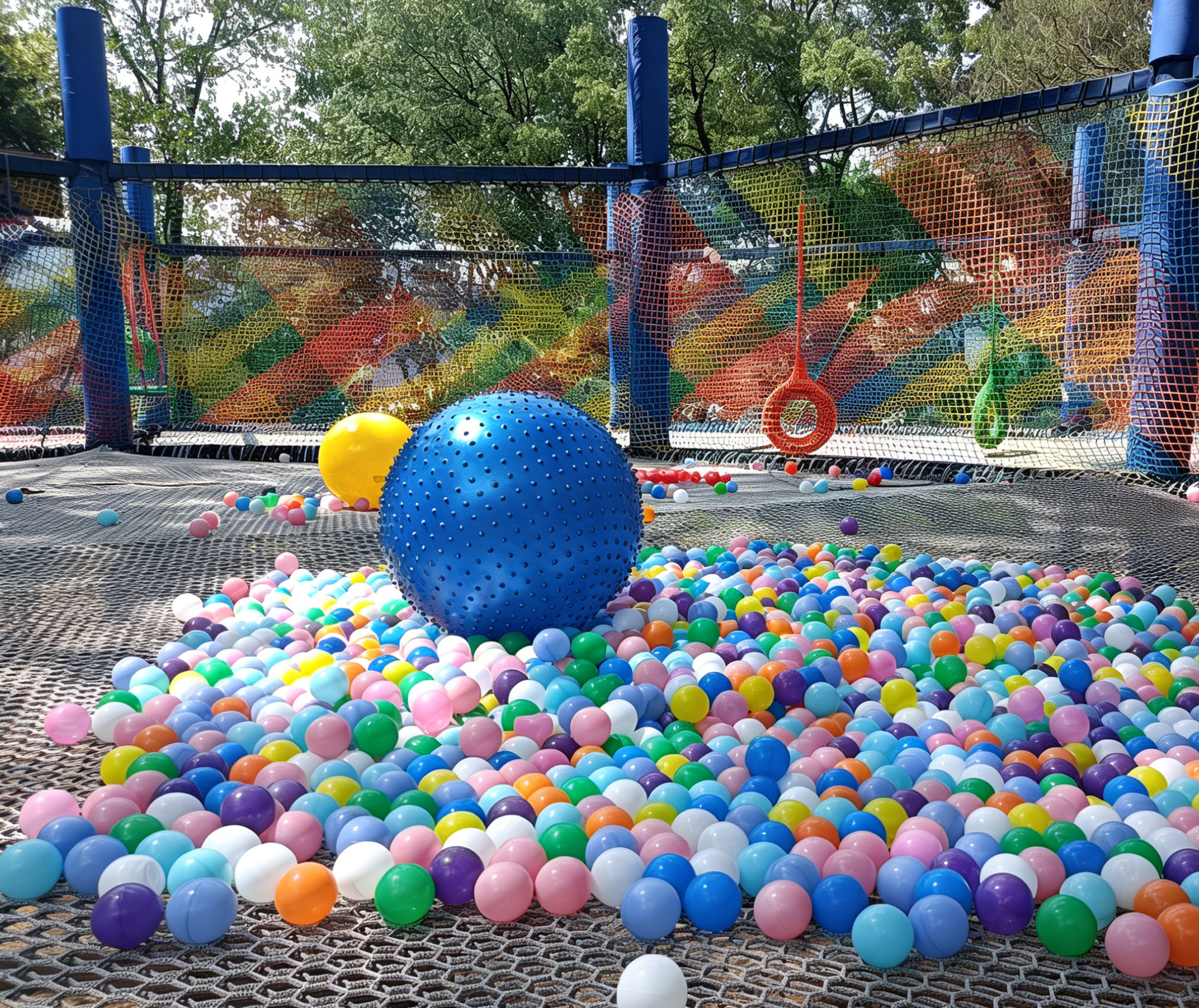 Modern Outdoor Playground Structure Suitable for All Age Visitors