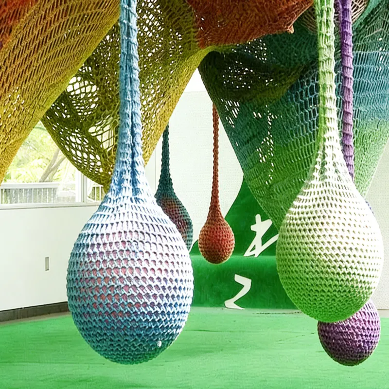 Kids' Sensory Play Net Hanging Balls with Multi-Color Options