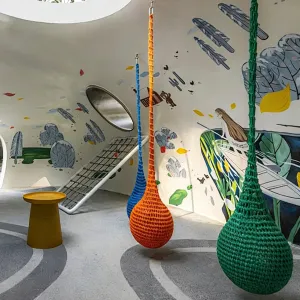 Single Person Circular Leisure Swing for Eco‑Friendly Parks