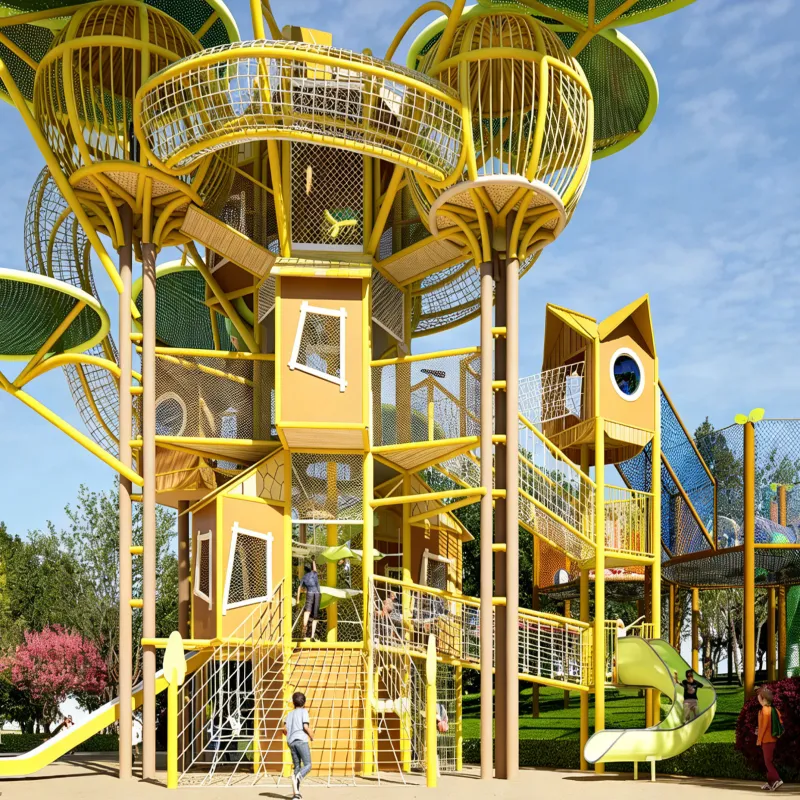 Modular Kids Matrix Playground Design for Public Spaces