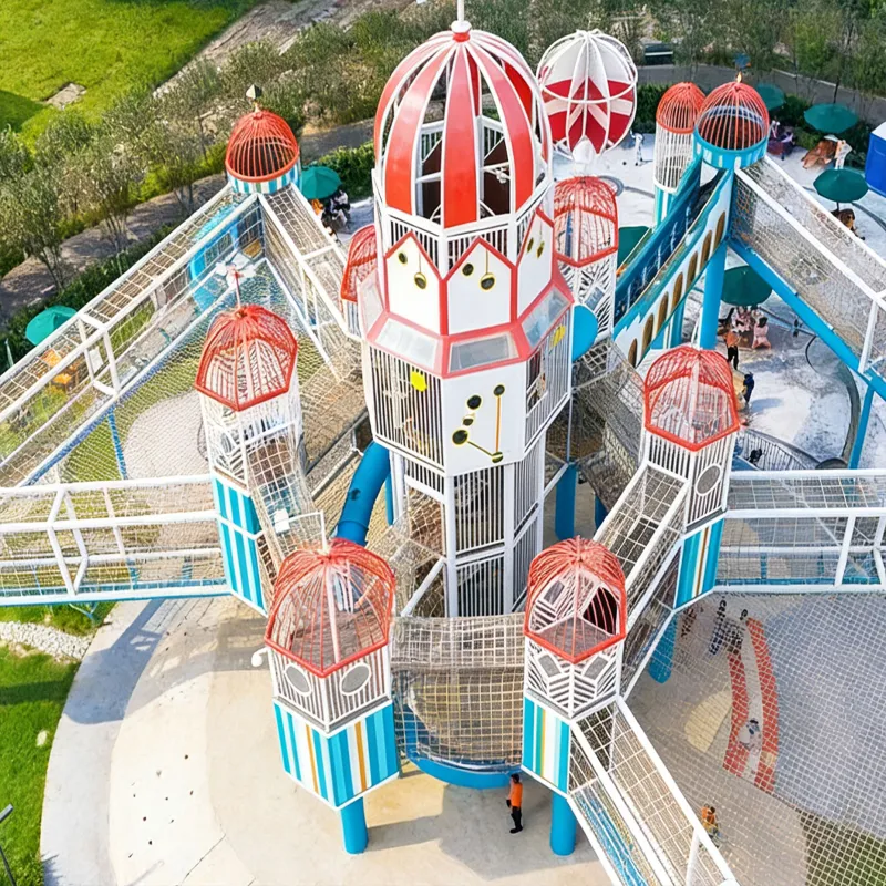 Modular Outdoor Matrix Playground Design for Outdoor Venues