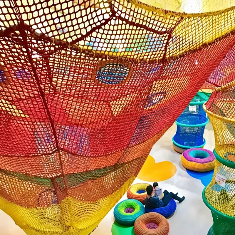 Honeycomb Net Playground &ndash; Creative Climbing Adventure Zone