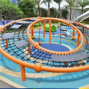 Community Park Climbing Net Frame Playground