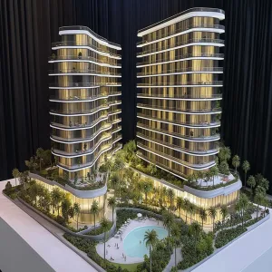 Modern apartment hotel