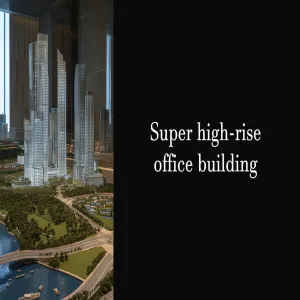 Super high-rise office building