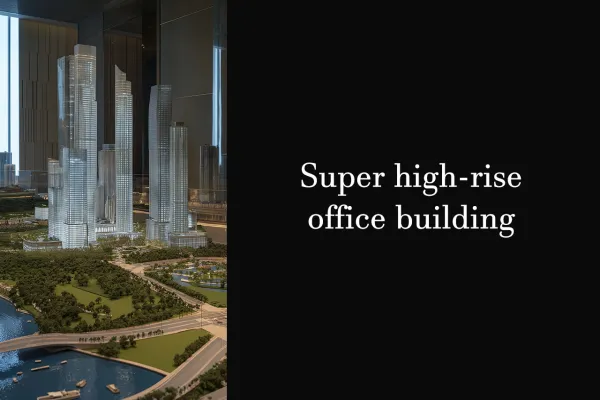 Super high-rise office building