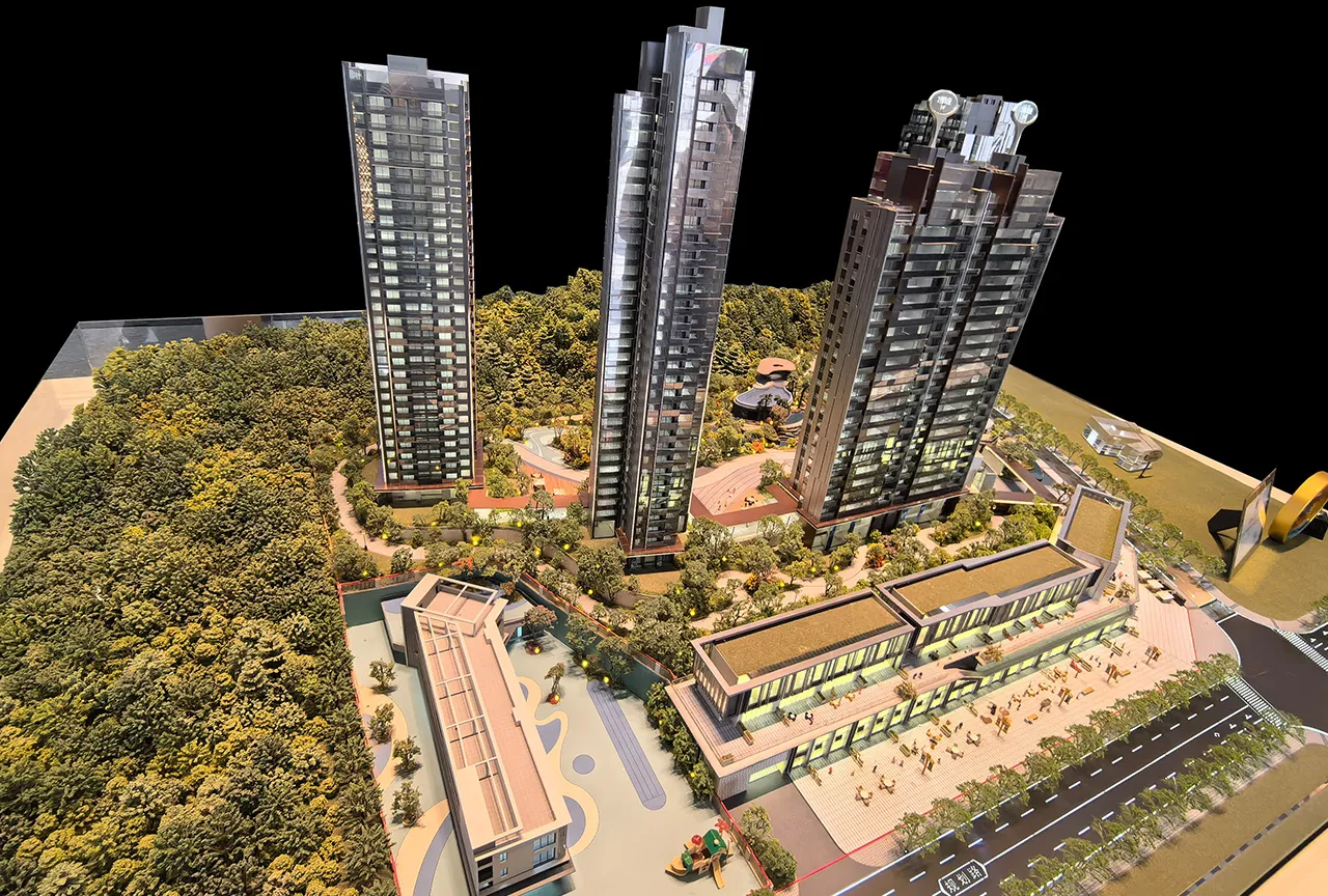 High-rise residential complex