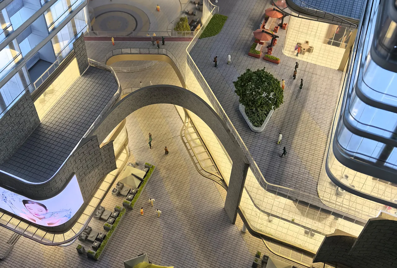High-rise residential complex