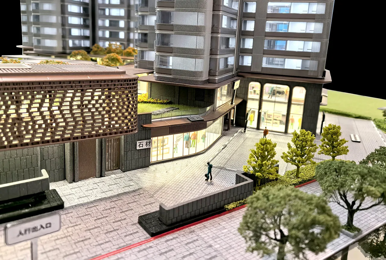 High-rise residential complex