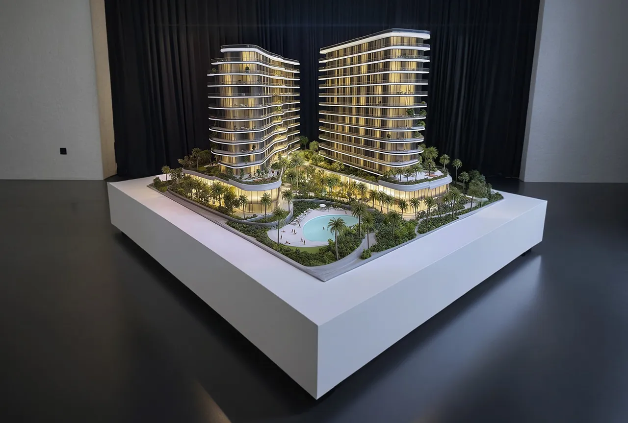 Modern apartment hotel