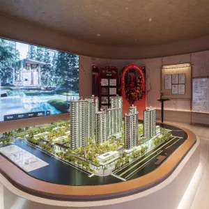 Residential Sales Gallery Scale Model