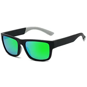 TR90 Long Square Sunglasses With Non-Slip Temples