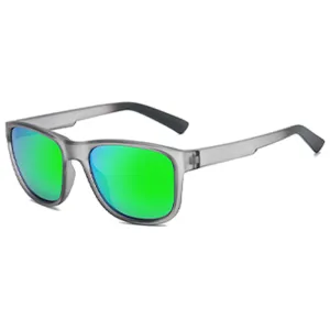 TR90 Transparent Square Polarized Sunglasses