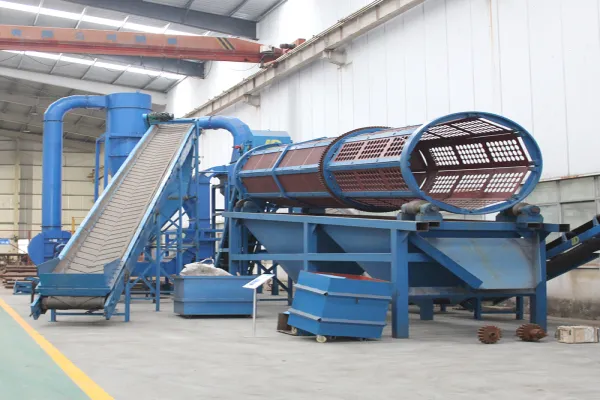 Procesamiento y clasificación de metales no ferrosos