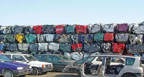 Sistemas de reciclaje de ELV: trituración integrada y recuperación de material