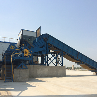 Equipamento de trituração de sucata de metal