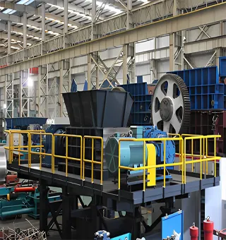 Triturador de eixo duplo