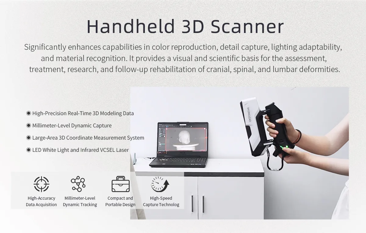 The New Generation Practice-H2 Handheld 3D Scanner — Precision Meets Intelligence