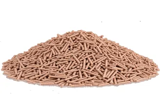 Coffee-flavored tofu cat litter