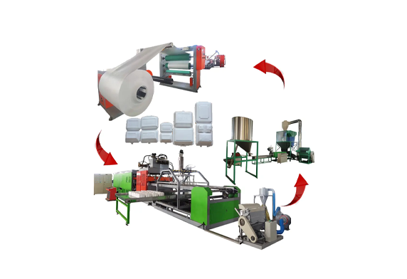 PS Foam Food ContainerProduction Line for Restaurant Packaging Solutions