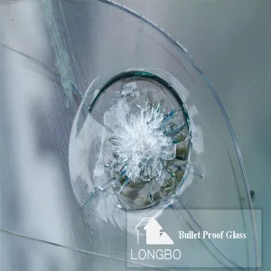 Verre &agrave; l'&eacute;preuve des balles