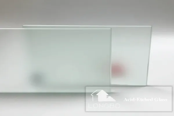Acid Etched Glass