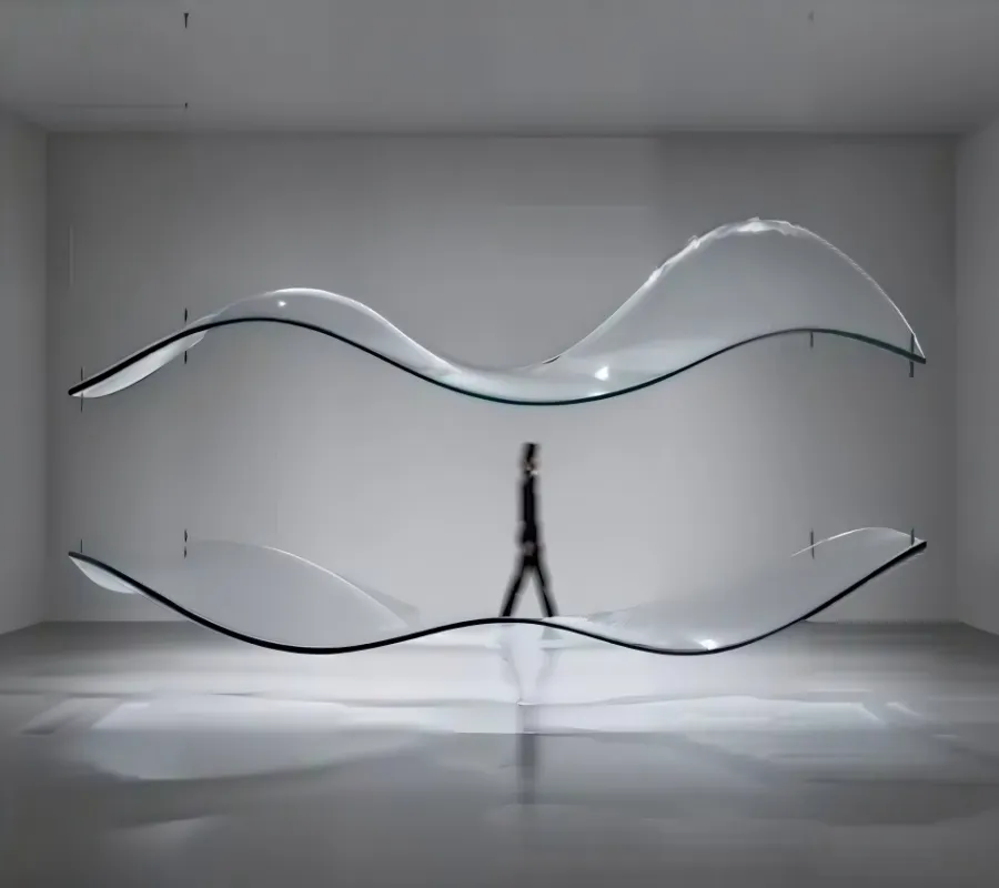 NorthGlass continues to break through multi curved glass processing technology, achieving high-quality production with ultra large and complex curved surfaces