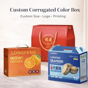 Corrugated Color Box Packaging