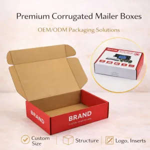 Corrugated Color Box Packaging