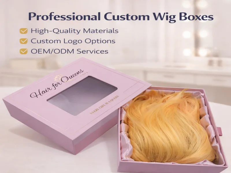 Wig & Hair Accessories Boxes