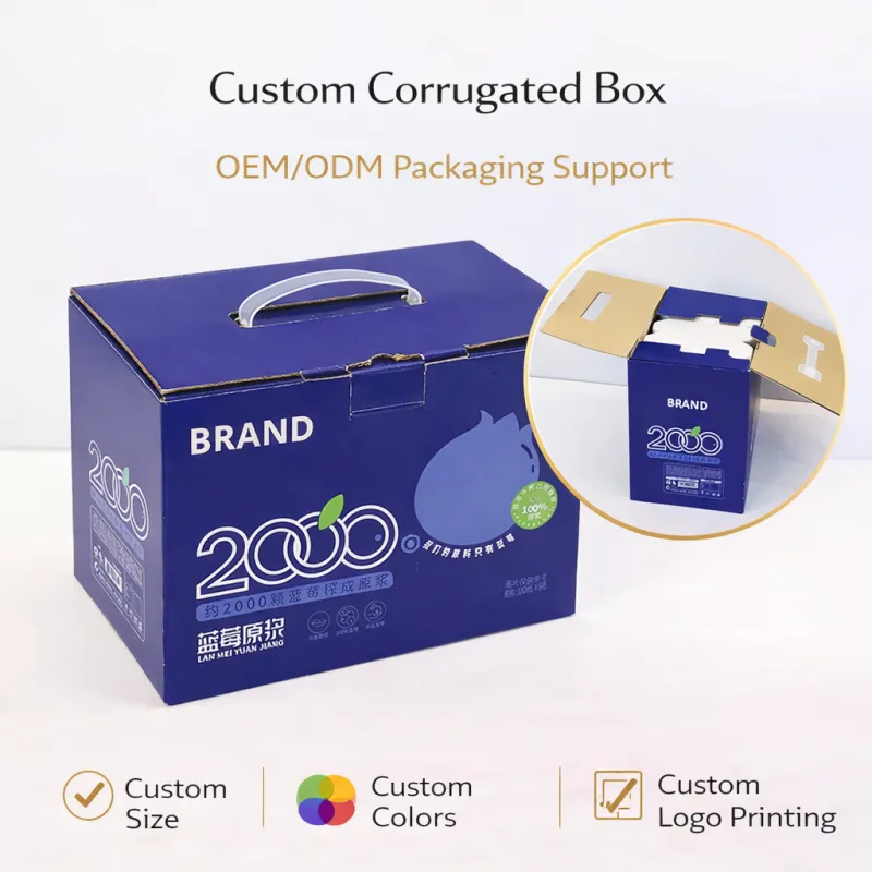 Corrugated Color Box Packaging
