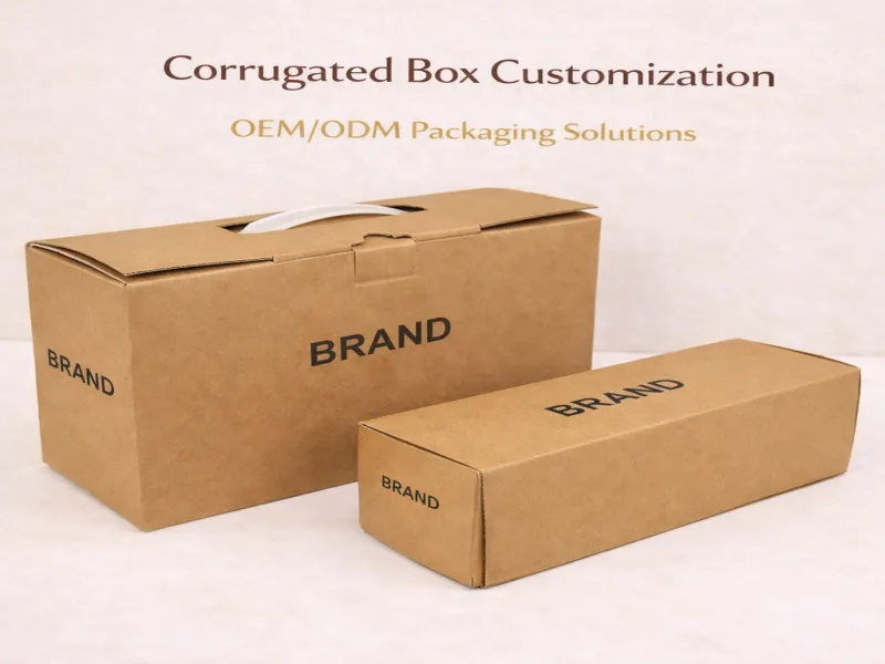 Corrugated Color Box Packaging