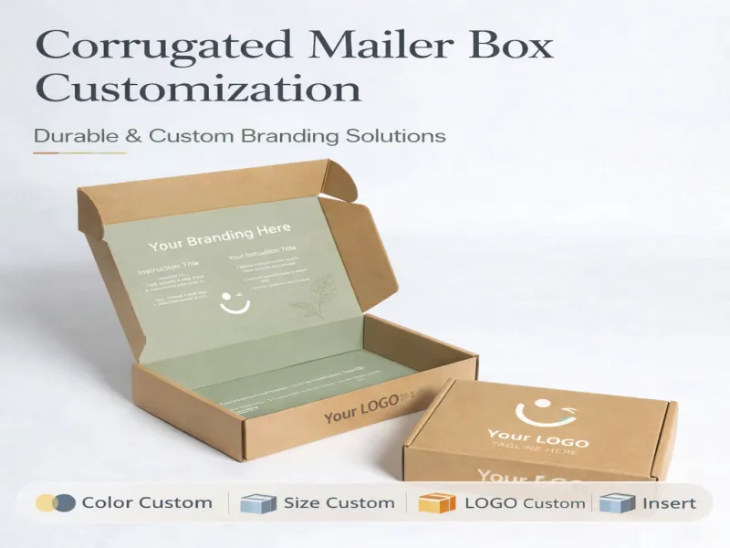 Corrugated Color Box Packaging