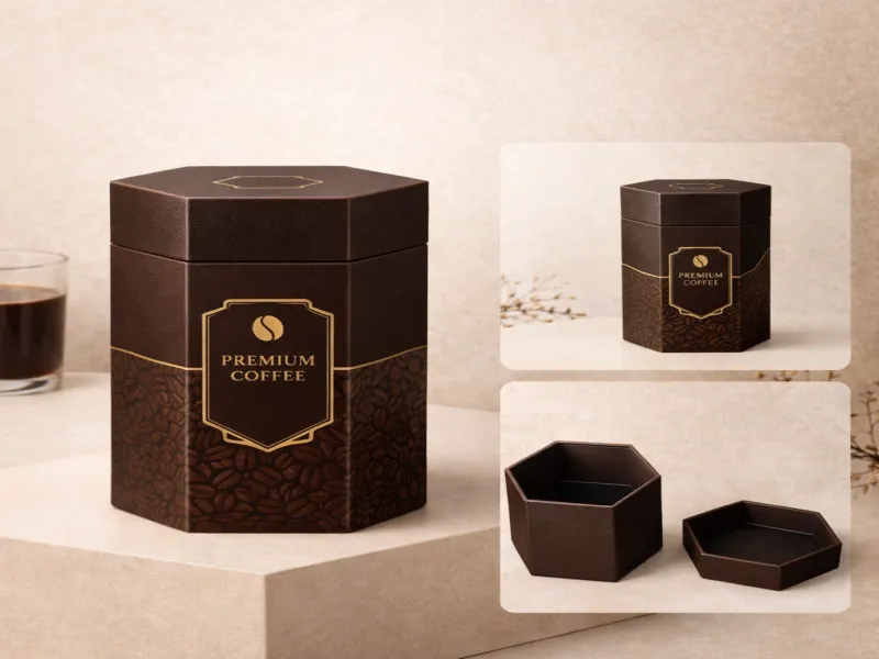 Honey, Coffee and Tea Packaging Box