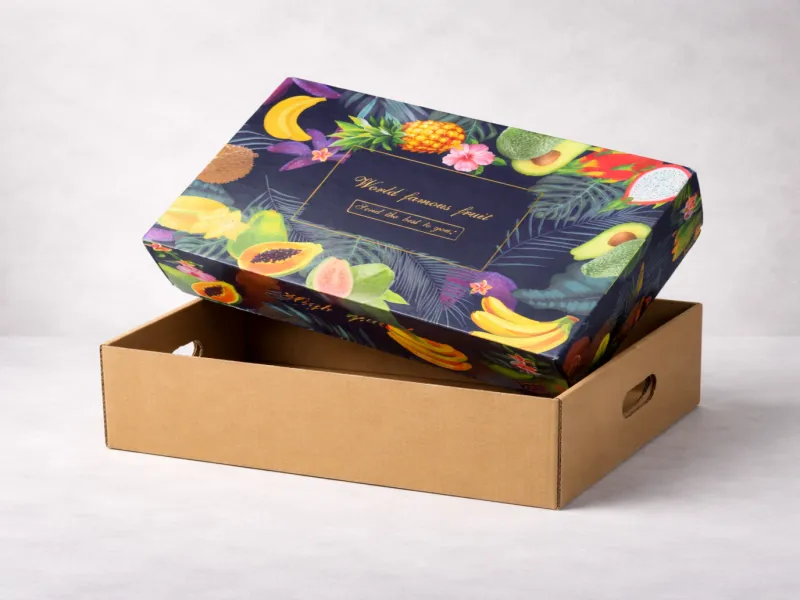 Corrugated Color Box Packaging