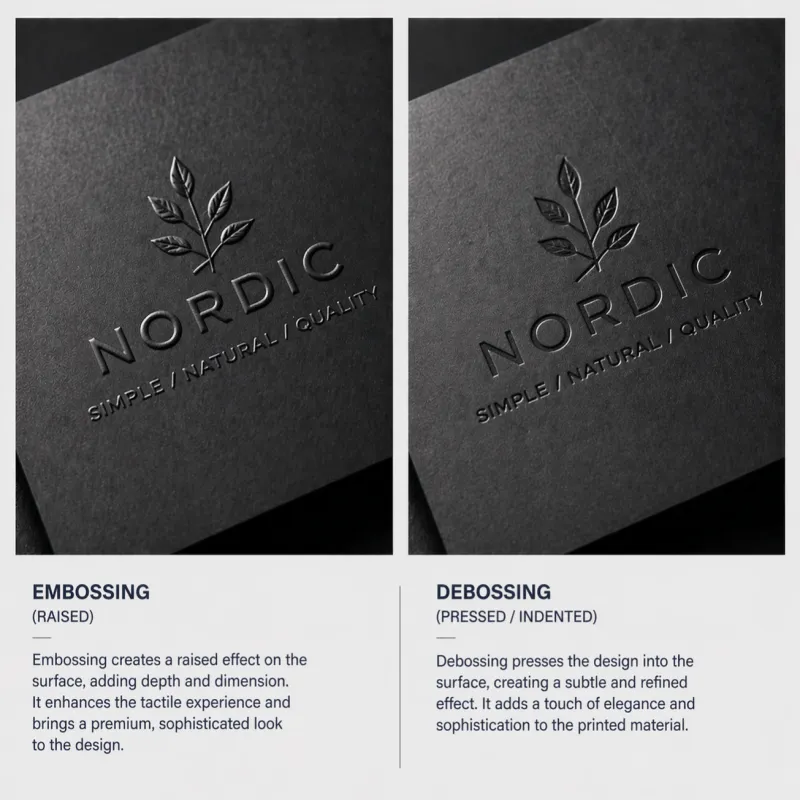 embossing & debossing