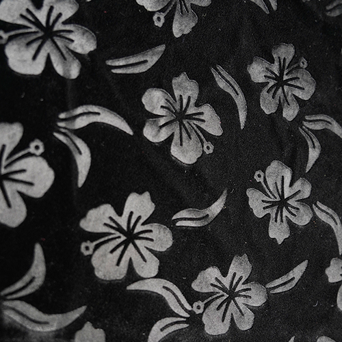 3D emboss velvet