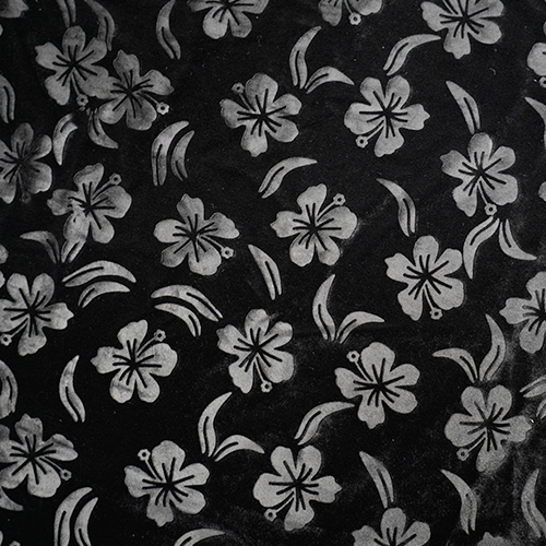 3D emboss velvet