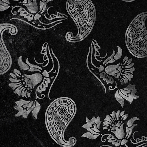 3D emboss velvet