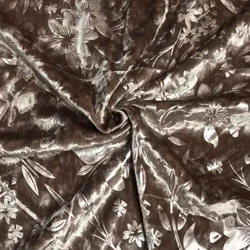 3D emboss velvet