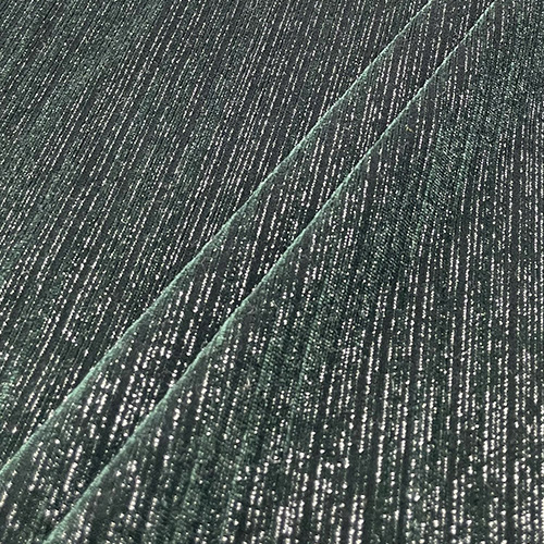 Metallic velvet