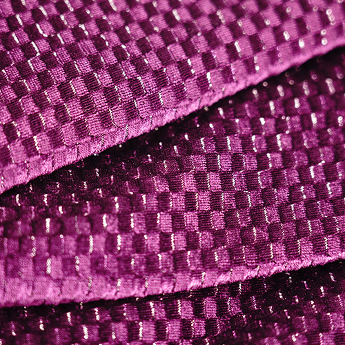 Metallic velvet